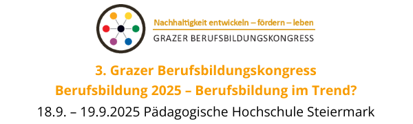 Logo 3. Grazer Berufsbildungskongress 2025