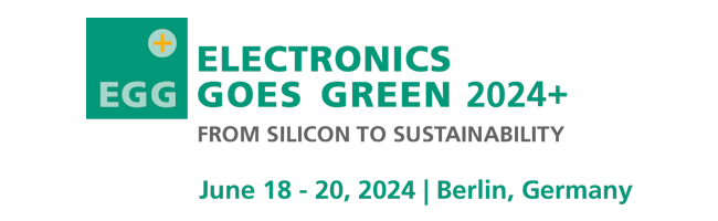 Logo Electronics Goes Green 2024+