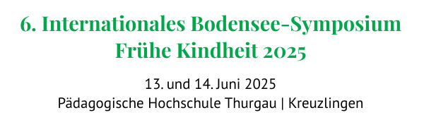 Logo Bodensee-Symposium Frühe Kindheit 2025