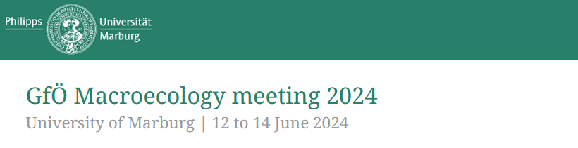 Logo Biogeography & Macroecology 2024