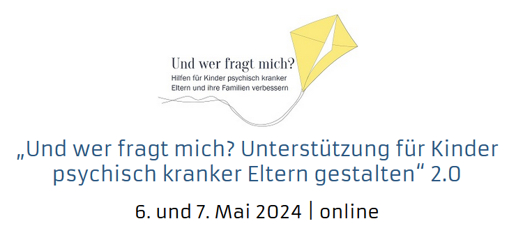 Logo Und wer fragt mich? - Tagung 2024